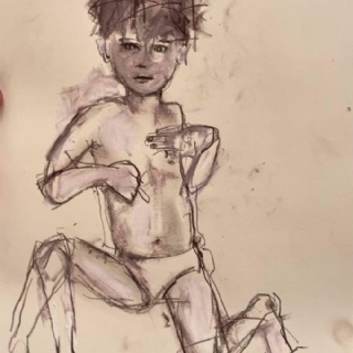 Child\pencil on paper