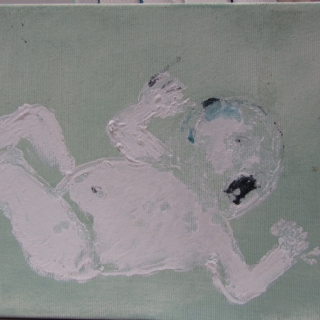 PUPPIES//ACRYLIC ON CANVAS//30X45//2013