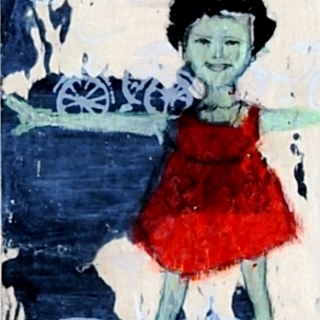 A GIRL//OIL ON WOOD//20X30//2010//SOLD