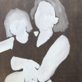 MOTHER OR CARETAKER//TRIPTYCH//OIL ON WOOD//120X80//2011