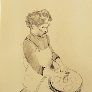 KITCHEN//GRAPHITE ON PAPER//30X40//2015